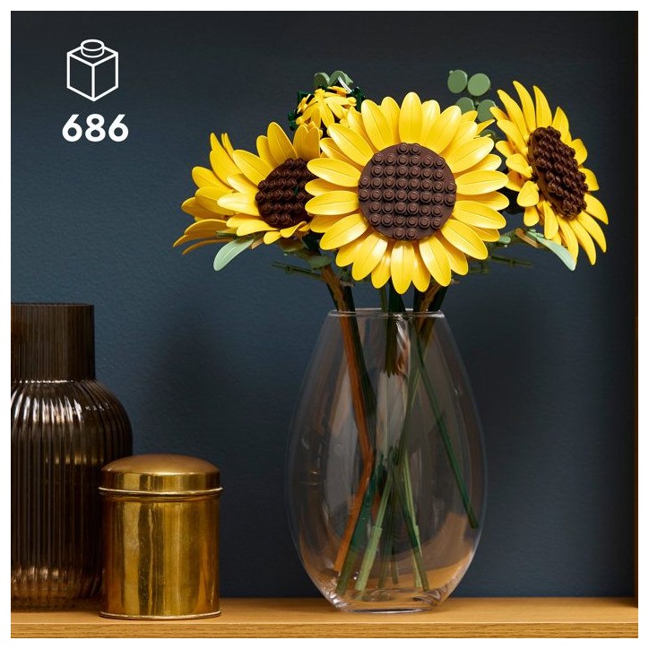 LEGO Botanicals 11502 Le Bouquet de Tournesols - Set de Fleurs Artificielles pour Adulte LEGO Botanicals 11502 Le Bouquet de Tournesols - Set de Fleurs Artificielles pour Adulte