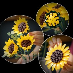 LEGO Botanicals 11502 Le Bouquet de Tournesols - Set de Fleurs Artific