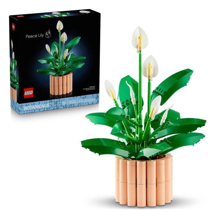 LEGO Botanicals 11504 Les Fleurs de Lune - Set de Plante Artificielle pour Adulte - Déco