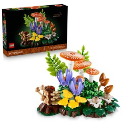 LEGO Botanicals 11505 Les Champignons des Bois - Set pour Adulte - Pla