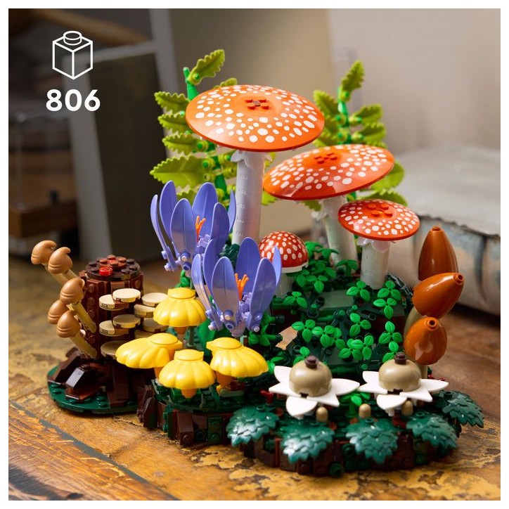 LEGO Botanicals 11505 Les Champignons des Bois - Set pour Adulte - Plantes Artificielles LEGO Botanicals 11505 Les Champignons des Bois - Set pour Adulte - Plantes Artificielles