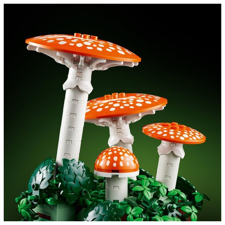 LEGO Botanicals 11505 Les Champignons des Bois - Set pour Adulte - Plantes Artificielles LEGO Botanicals 11505 Les Champignons des Bois - Set pour Adulte - Plantes Artificielles