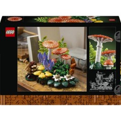 LEGO Botanicals 11505 Les Champignons des Bois - Set pour Adulte - Pla
