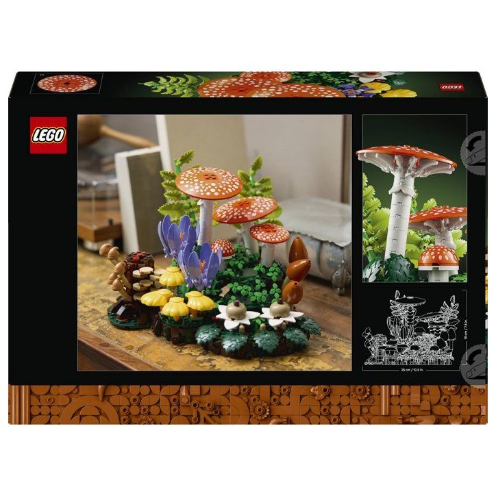 LEGO Botanicals 11505 Les Champignons des Bois - Set pour Adulte - Plantes Artificielles LEGO Botanicals 11505 Les Champignons des Bois - Set pour Adulte - Plantes Artificielles
