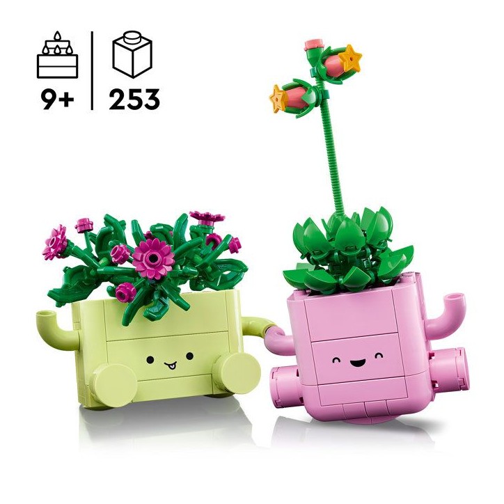LEGO Botanicals 11506 - Petites Plantes Dansantes - Jeu coloré pour Fille des 9 ans - Idée Cadeau LEGO Botanicals 11506 - Petites Plantes Dansantes - Jeu coloré pour Fille des 9 ans - Idée Cadeau