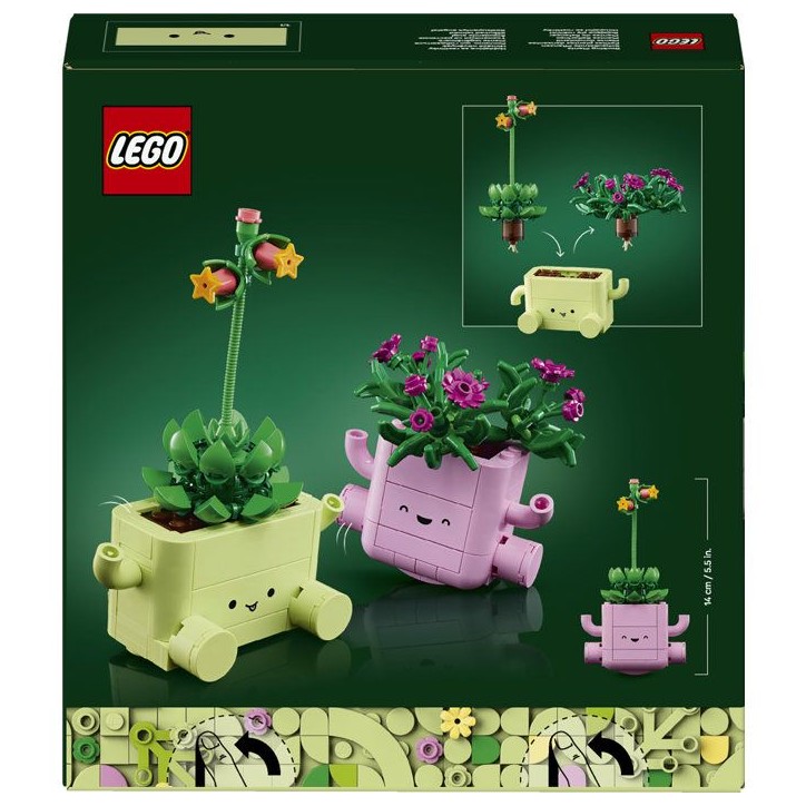 LEGO Botanicals 11506 - Petites Plantes Dansantes - Jeu coloré pour Fille des 9 ans - Idée Cadeau LEGO Botanicals 11506 - Petites Plantes Dansantes - Jeu coloré pour Fille des 9 ans - Idée Cadeau
