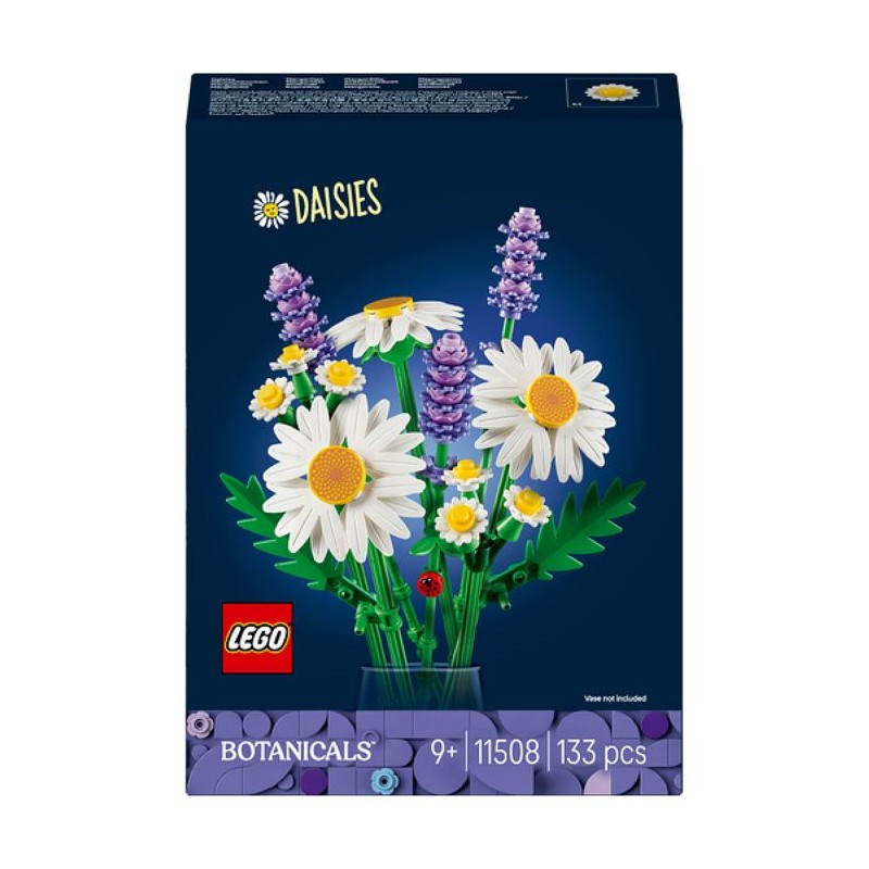 LEGO Botanicals 11508 Marguerites - Set de Bouquet Artificiel des 9 an