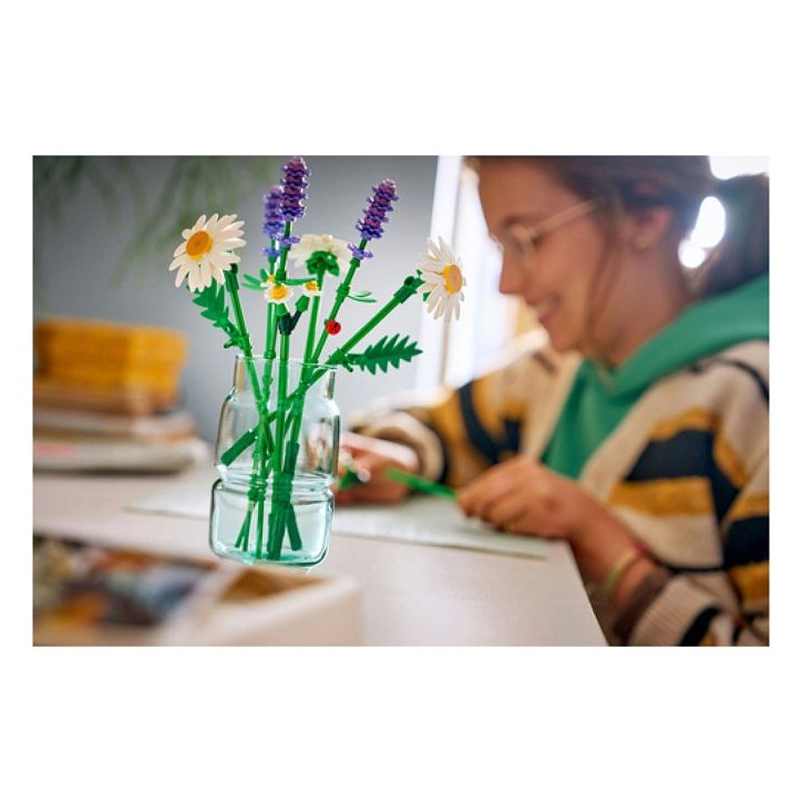 LEGO Botanicals 11508 Marguerites - Set de Bouquet Artificiel des 9 ans - Fleurs Colorées