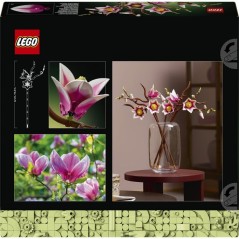 LEGO Botanicals 11510 Branches de Magnolia - Set pour Adulte - Fleurs Artificielles - Déco