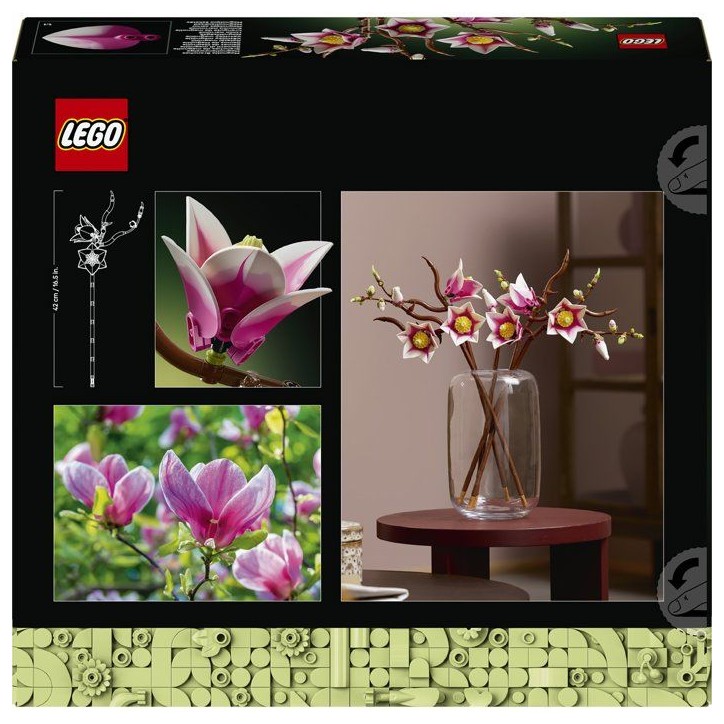 LEGO Botanicals 11510 Branches de Magnolia - Set pour Adulte - Fleurs Artificielles - Déco LEGO Botanicals 11510 Branches de Magnolia - Set pour Adulte - Fleurs Artificielles - Déco