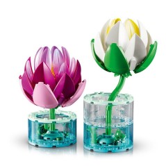 LEGO Botanicals 11511 Les Nénuphars - Set de Fleurs Artificielles des