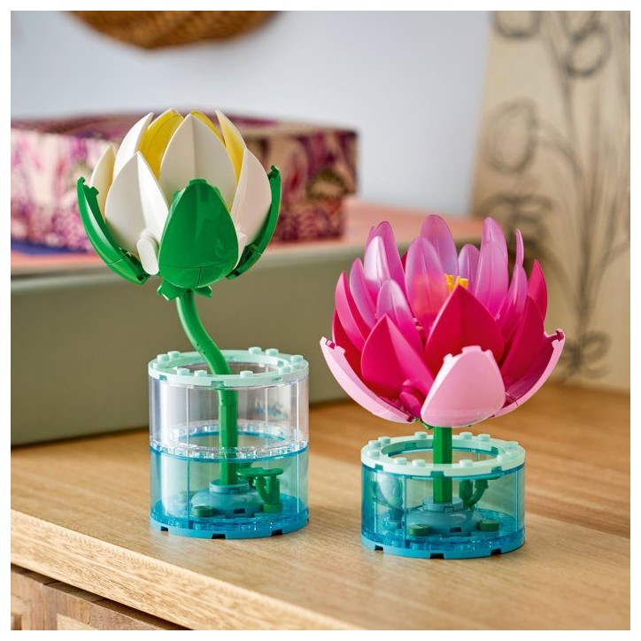 LEGO Botanicals 11511 Les Nénuphars - Set de Fleurs Artificielles des 9 ans - Décoration LEGO Botanicals 11511 Les Nénuphars - Set de Fleurs Artificielles des 9 ans - Décoration