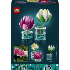 LEGO Botanicals 11511 Les Nénuphars - Set de Fleurs Artificielles des