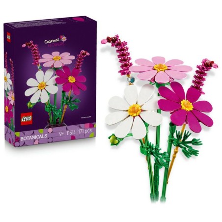 LEGO Botanicals 11514 Les Cosmos - Set de Petit Bouquet Artificiel des