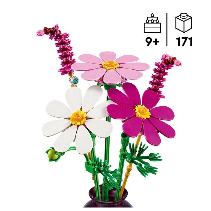 LEGO Botanicals 11514 Les Cosmos - Set de Petit Bouquet Artificiel des 9 ans - Décoration LEGO Botanicals 11514 Les Cosmos - Set de Petit Bouquet Artificiel des 9 ans - Décoration