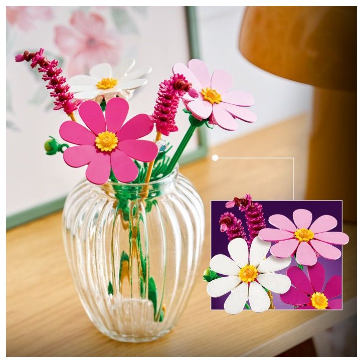 LEGO Botanicals 11514 Les Cosmos - Set de Petit Bouquet Artificiel des 9 ans - Décoration LEGO Botanicals 11514 Les Cosmos - Set de Petit Bouquet Artificiel des 9 ans - Décoration