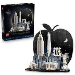 LEGO Architecture 21066 New York, La Grosse Pomme - Set de Constructio