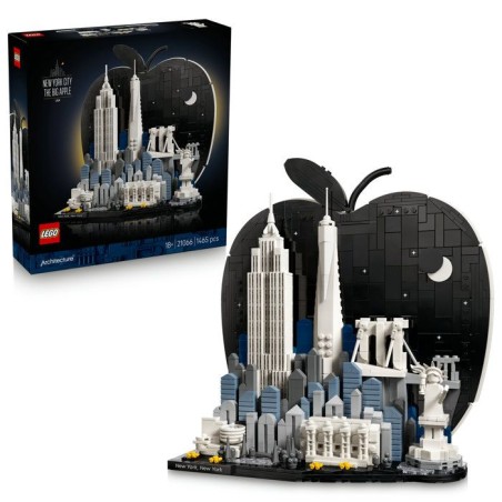 LEGO Architecture 21066 New York, La Grosse Pomme - Set de Constructio
