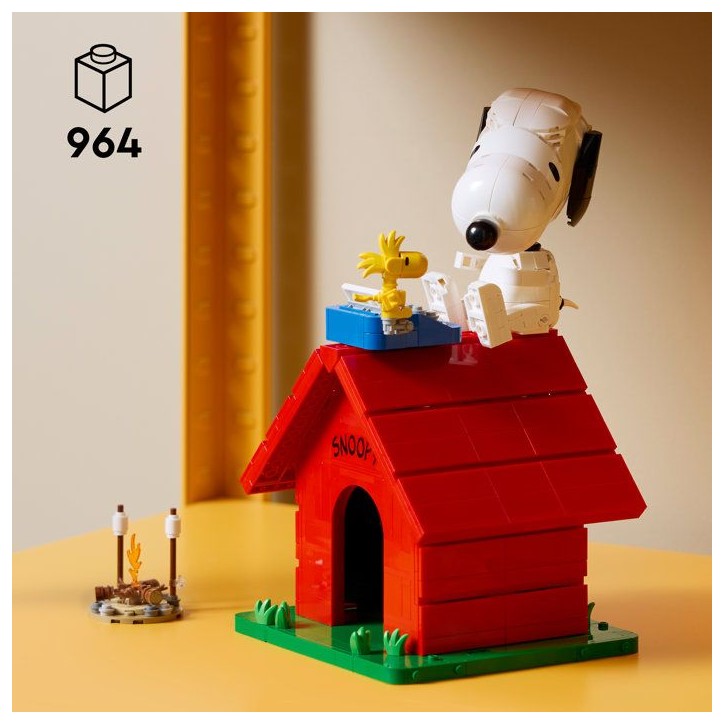 LEGO Ideas 21368 Peanuts : La Niche de Snoopy - Set de Construction Adulte - Décoration LEGO Ideas 21368 Peanuts : La Niche de Snoopy - Set de Construction Adulte - Décoration