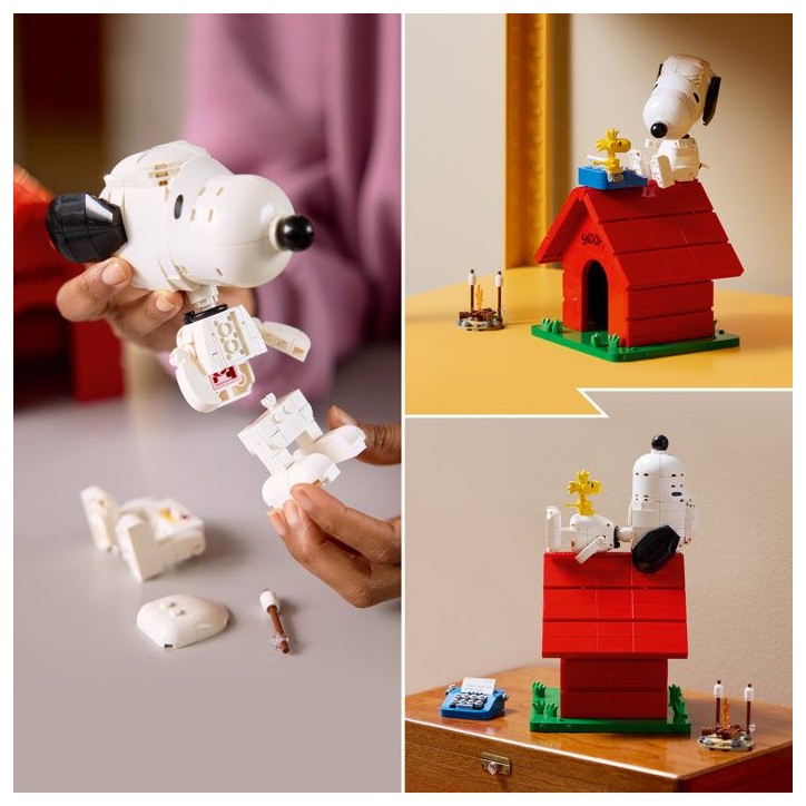 LEGO Ideas 21368 Peanuts : La Niche de Snoopy - Set de Construction Adulte - Décoration LEGO Ideas 21368 Peanuts : La Niche de Snoopy - Set de Construction Adulte - Décoration