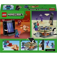 LEGO Minecraft 21584 Voyage a Travers les Portails du Nether et de l'E