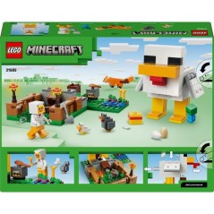 LEGO Minecraft 21585 La Ferme a Poulet - Jouet de Construction Fille o