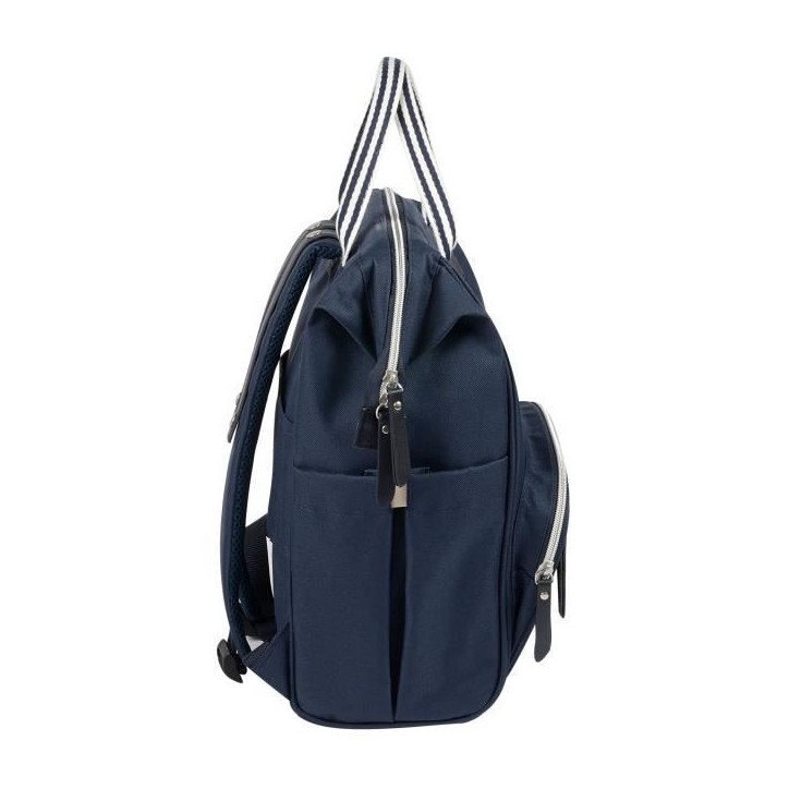 BEABA Sac a Dos a Langer pour Bébé Wellington, Grande capacité de rangement, Tapis a langer inclus, Grande ouverture, Bleu BEABA Sac a Dos a Langer pour Bébé Wellington, Grande capacité de rangement, Tapis a langer inclus, Grande ouverture, Bleu