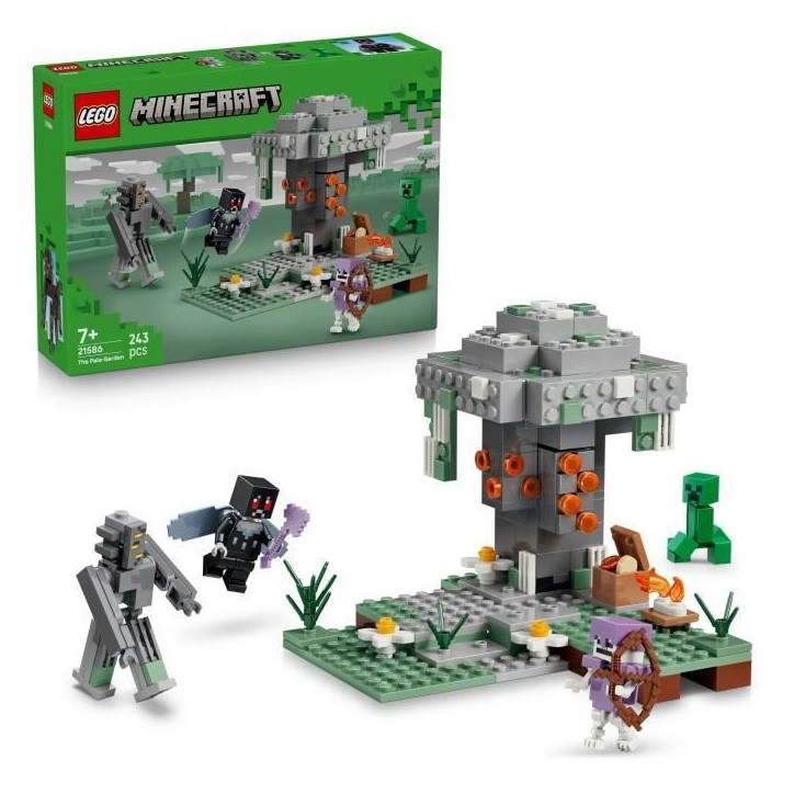 LEGO Minecraft 21586 Le Jardin Pâle - Jeu de Construction pour Garçon ou Fille des 7 ans LEGO Minecraft 21586 Le Jardin Pâle - Jeu de Construction pour Garçon ou Fille des 7 ans
