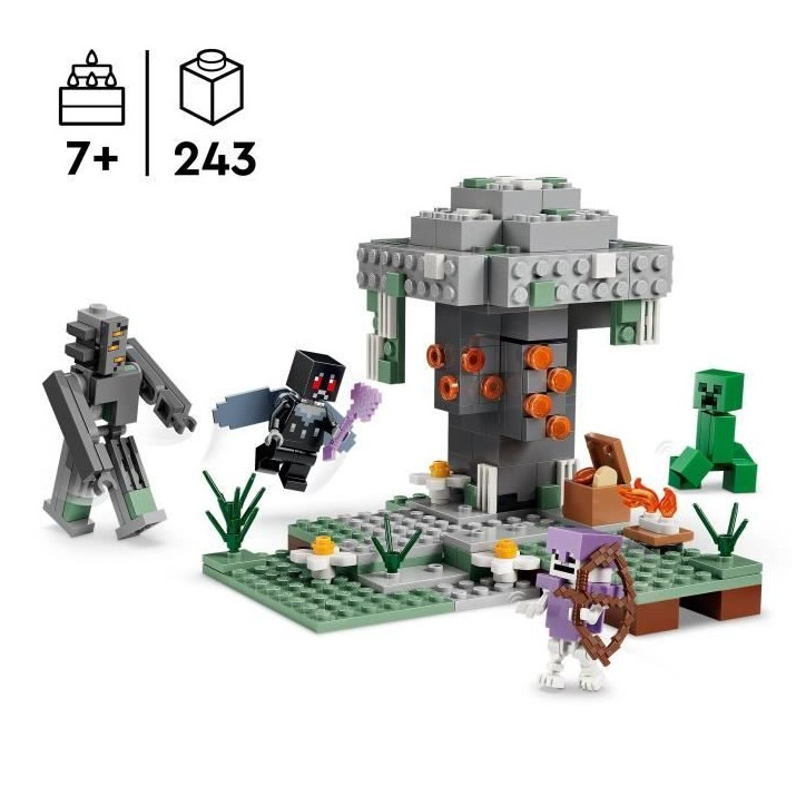 LEGO Minecraft 21586 Le Jardin Pâle - Jeu de Construction pour Garçon ou Fille des 7 ans LEGO Minecraft 21586 Le Jardin Pâle - Jeu de Construction pour Garçon ou Fille des 7 ans