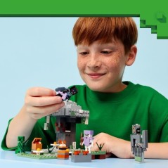 LEGO Minecraft 21586 Le Jardin Pâle - Jeu de Construction pour Garço