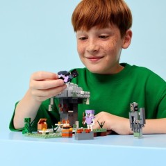 LEGO Minecraft 21586 Le Jardin Pâle - Jeu de Construction pour Garço