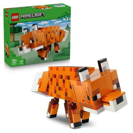 LEGO Minecraft 21588 Le Renard - Jeu 3D Garçon ou Fille des 10 ans -