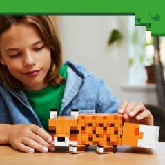 LEGO Minecraft 21588 Le Renard - Jeu 3D Garçon ou Fille des 10 ans -