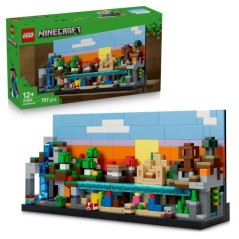 LEGO Minecraft 21589 Mini Biomes - Jouet de Construction pour Garçon
