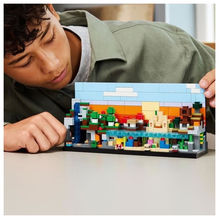 LEGO Minecraft 21589 Mini Biomes - Jouet de Construction pour Garçon ou Fille des 12 ans LEGO Minecraft 21589 Mini Biomes - Jouet de Construction pour Garçon ou Fille des 12 ans