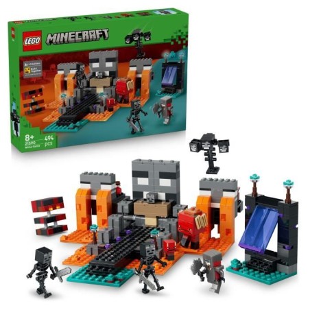 LEGO Minecraft 21590 La Bataille du Wither - Jouet de Construction pou