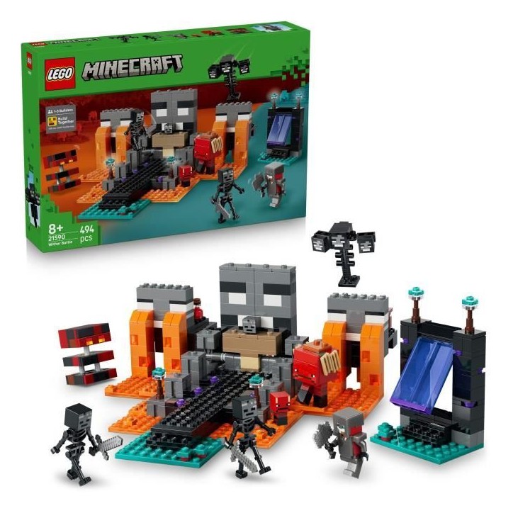 LEGO Minecraft 21590 La Bataille du Wither - Jouet de Construction pour Gamer des 8 ans LEGO Minecraft 21590 La Bataille du Wither - Jouet de Construction pour Gamer des 8 ans