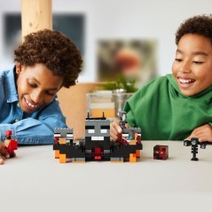 LEGO Minecraft 21590 La Bataille du Wither - Jouet de Construction pou