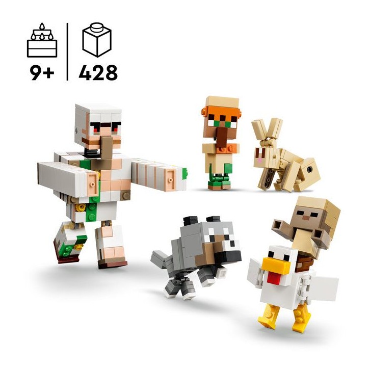 LEGO Minecraft 21592 L'Attaque du Désert du Poulet Chevauché - Jeu de Construction 9 ans LEGO Minecraft 21592 L'Attaque du Désert du Poulet Chevauché - Jeu de Construction 9 ans