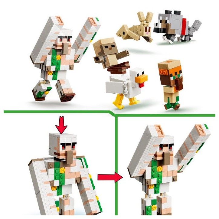 LEGO Minecraft 21592 L'Attaque du Désert du Poulet Chevauché - Jeu de Construction 9 ans LEGO Minecraft 21592 L'Attaque du Désert du Poulet Chevauché - Jeu de Construction 9 ans