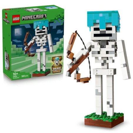 LEGO Minecraft 21594 Le Squelette - Jouet pour Garçon ou Fille des 10
