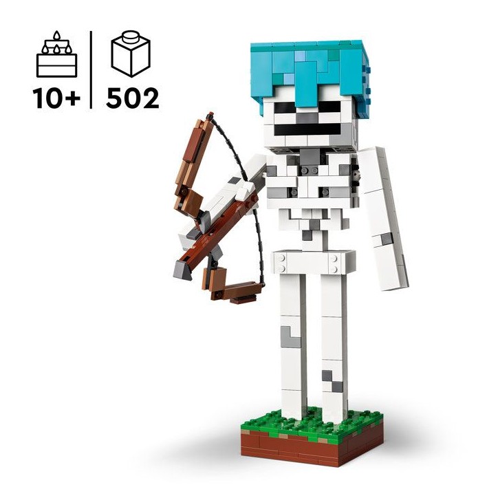 LEGO Minecraft 21594 Le Squelette - Jouet pour Garçon ou Fille des 10 ans - Figurine Mob LEGO Minecraft 21594 Le Squelette - Jouet pour Garçon ou Fille des 10 ans - Figurine Mob