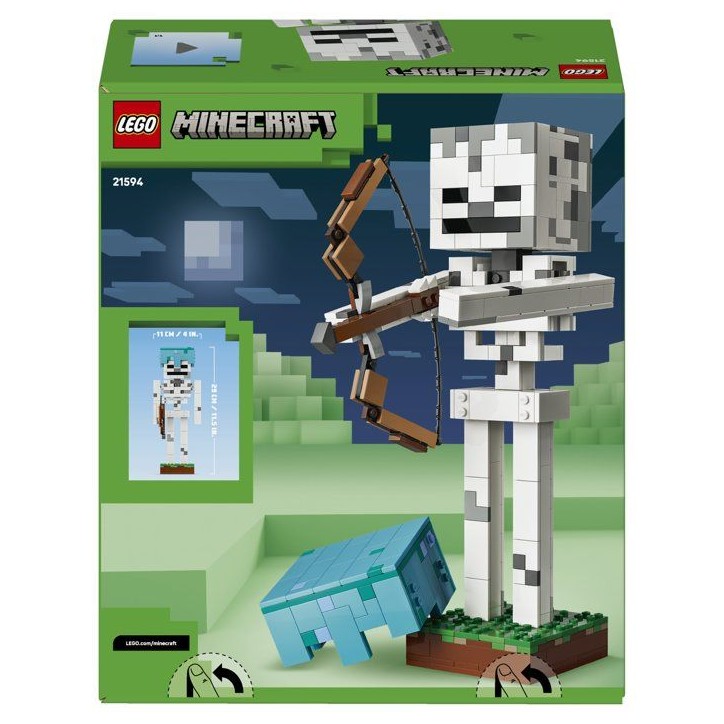 LEGO Minecraft 21594 Le Squelette - Jouet pour Garçon ou Fille des 10 ans - Figurine Mob LEGO Minecraft 21594 Le Squelette - Jouet pour Garçon ou Fille des 10 ans - Figurine Mob