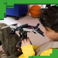 LEGO Minecraft 21595 Le Dragon de l'Ender - Jeu Interactif pour Garço