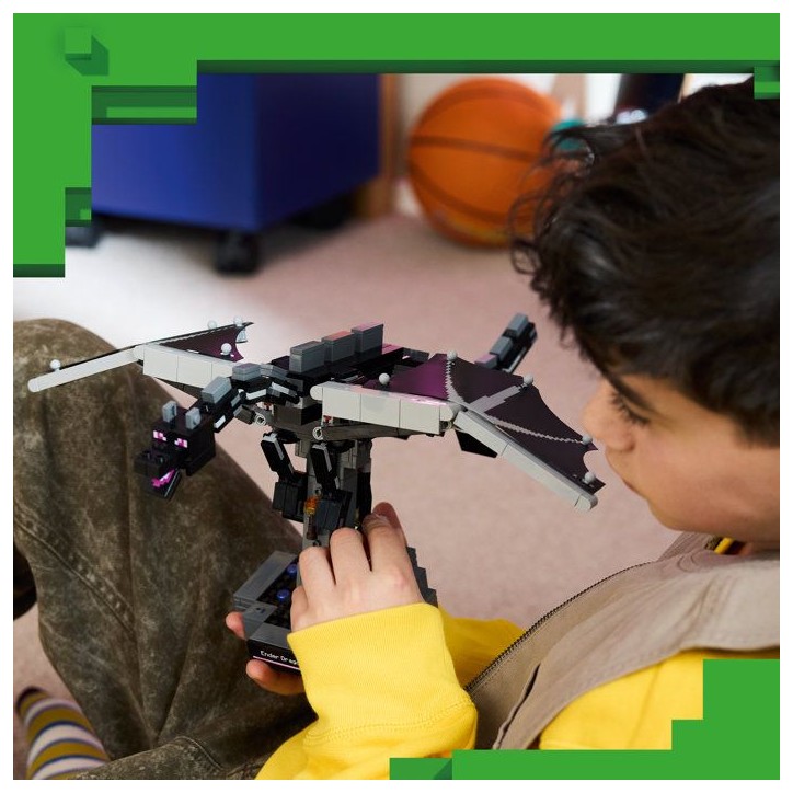 LEGO Minecraft 21595 Le Dragon de l'Ender - Jeu Interactif pour Garçon ou Fille des 10 ans LEGO Minecraft 21595 Le Dragon de l'Ender - Jeu Interactif pour Garçon ou Fille des 10 ans