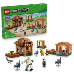 LEGO Minecraft 21596 L'Évocateur a l'Attaque du Village - Jeu 9 ans -