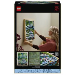 LEGO Art 31220 Claude Monet : le Bassin aux Nymphéas, Harmonie Verte