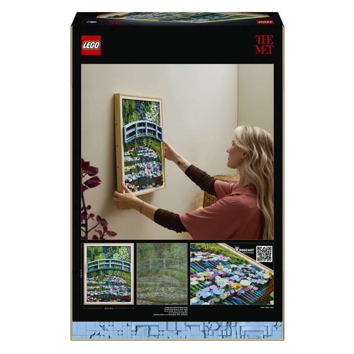 LEGO Art 31220 Claude Monet : le Bassin aux Nymphéas, Harmonie Verte - Set pour Adulte LEGO Art 31220 Claude Monet : le Bassin aux Nymphéas, Harmonie Verte - Set pour Adulte