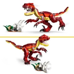 LEGO Creator 3-en-1 31379 Le Dinosaure Féroce - Jeu de Construction d