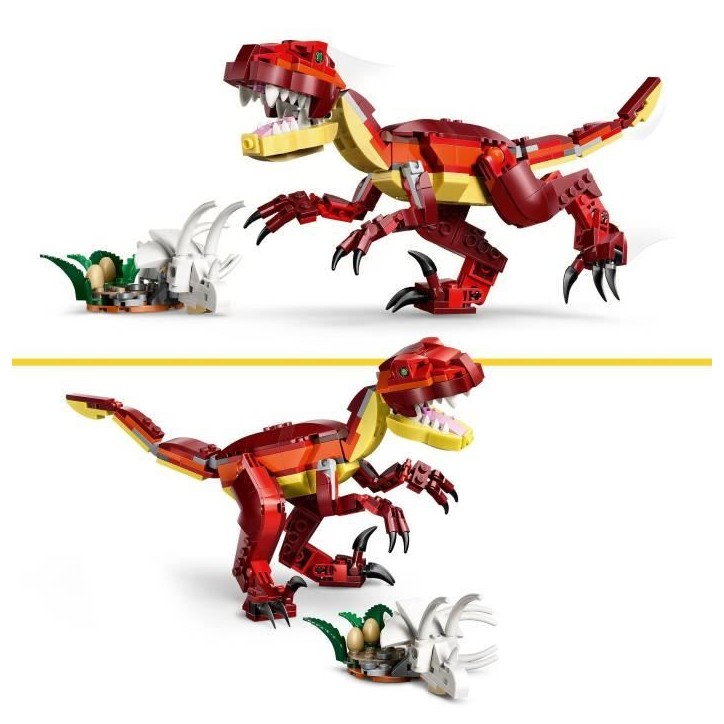 LEGO Creator 3-en-1 31379 Le Dinosaure Féroce - Jeu de Construction des 8 ans - Cadeau LEGO Creator 3-en-1 31379 Le Dinosaure Féroce - Jeu de Construction des 8 ans - Cadeau